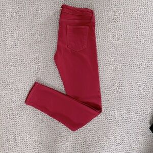 Just Black Dark Red Skinny Jean